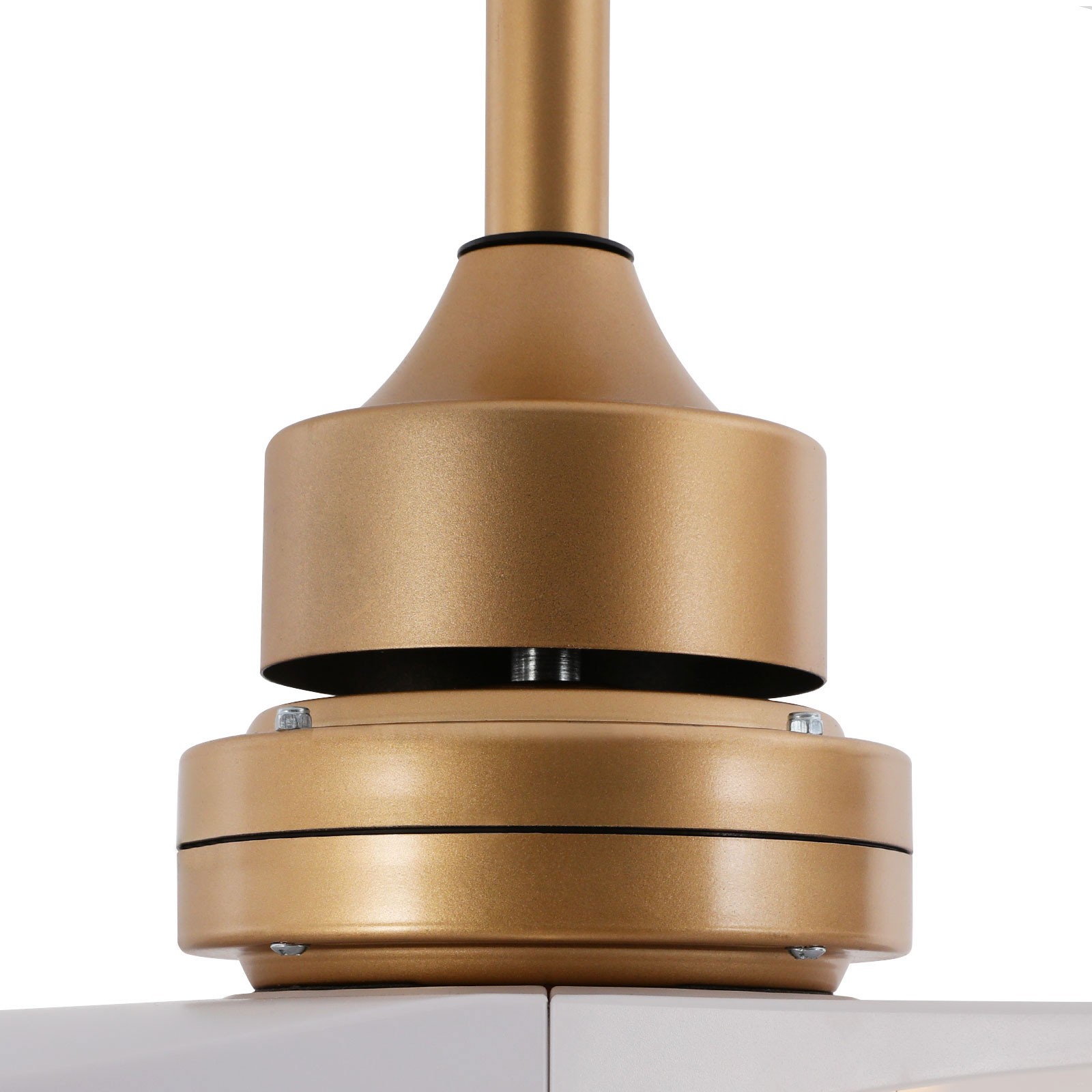 Modern Ceiling Fan Light Quiet 30dB 6 Speed 1/2/4/8H Timer LED with Remote