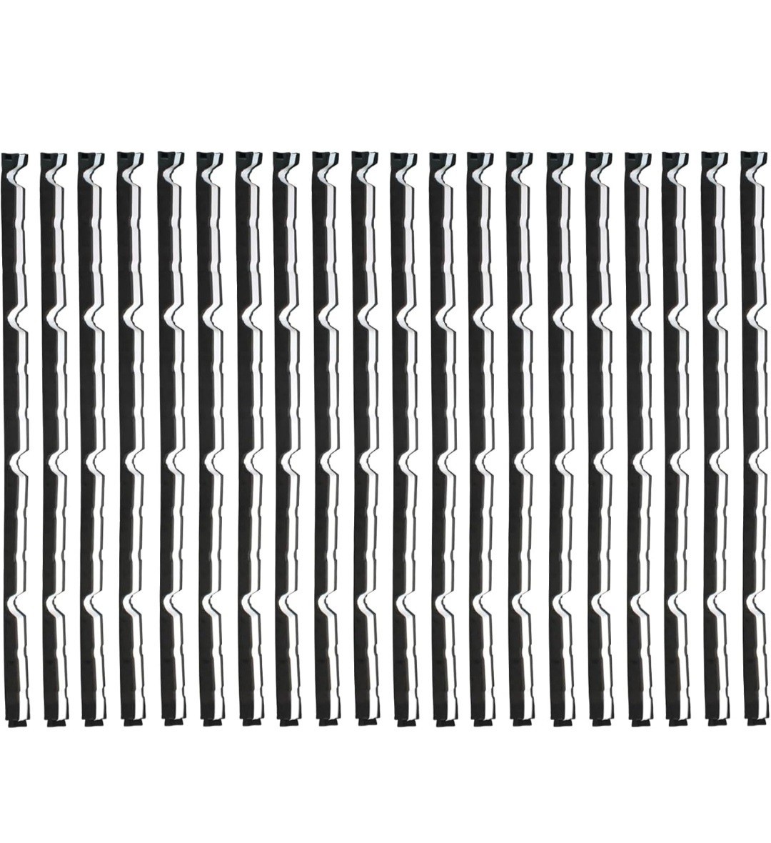 9 in Outside Foam for Metal Roofs Classic Rib Profile Foam Closure Strips (20pc)