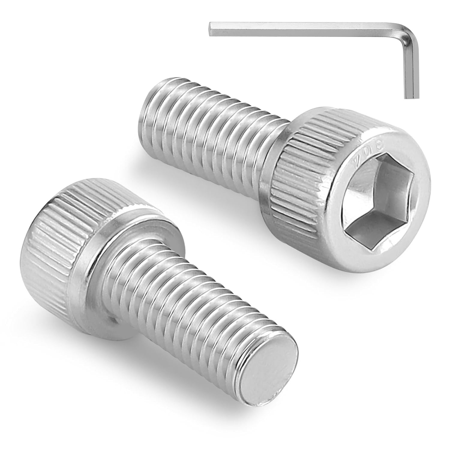 M3/4/5 Hex Socket Head Cap Screws Bolts Nuts & Washers Assortment Kit (4-100mm)