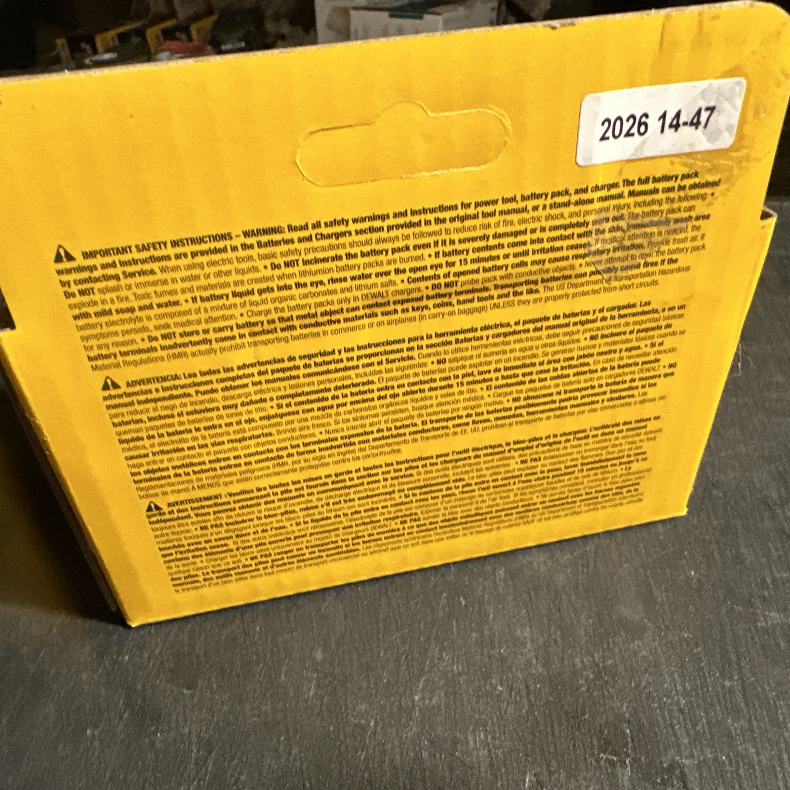 NEW ORIGINAL DeWalt DCBP520 POWERSTACK 20V MAX 5Ah Battery 2026 (526)