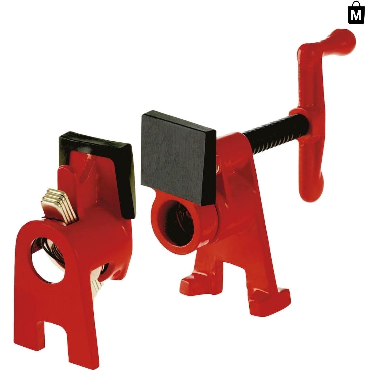 Durable BPC-H34 3/4-Inch H Style Pipe Clamps – Perfect for All Woodworking Needs