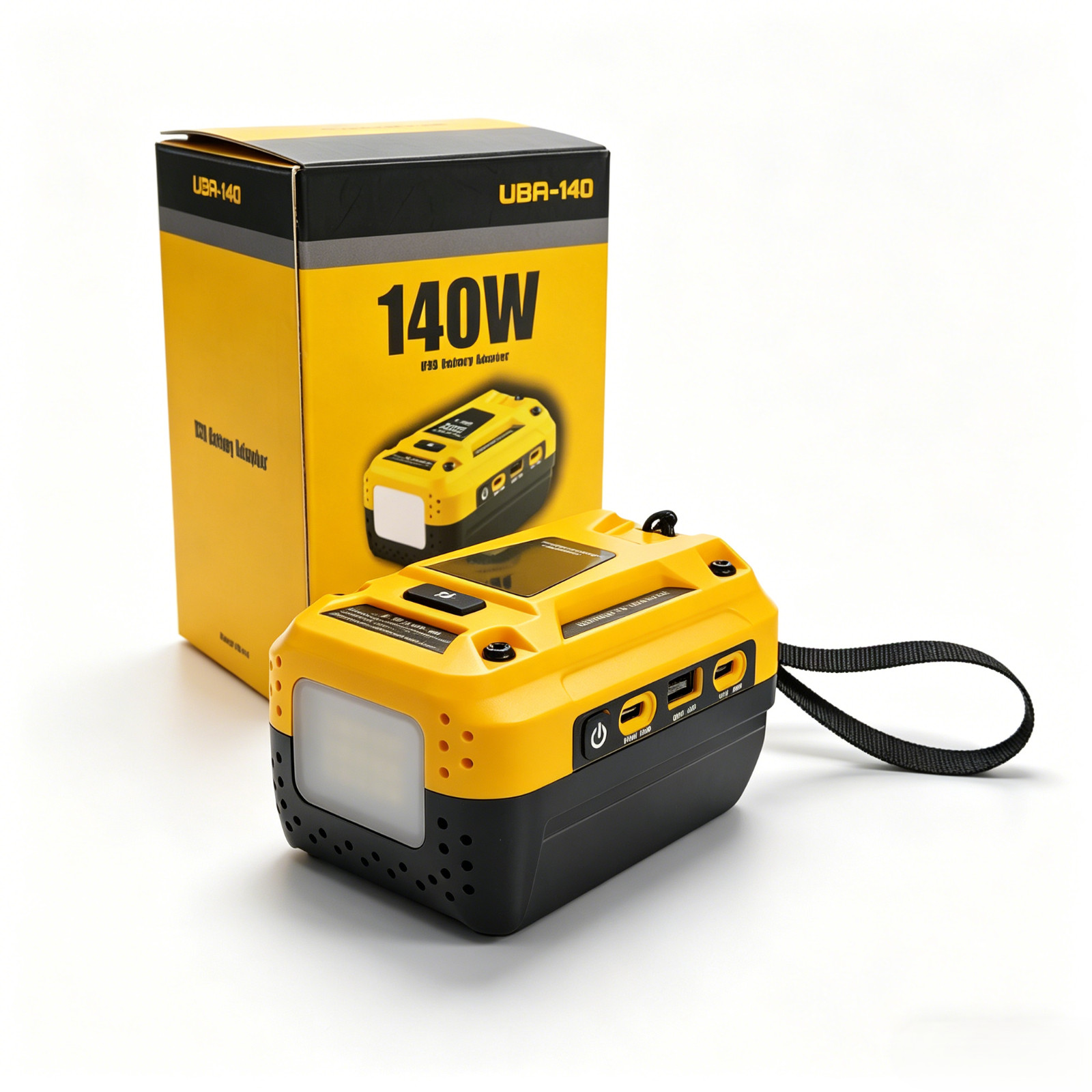 140W USB-C PD Power Source for Dewalt 20V Max Battery Adapter Portable Charger