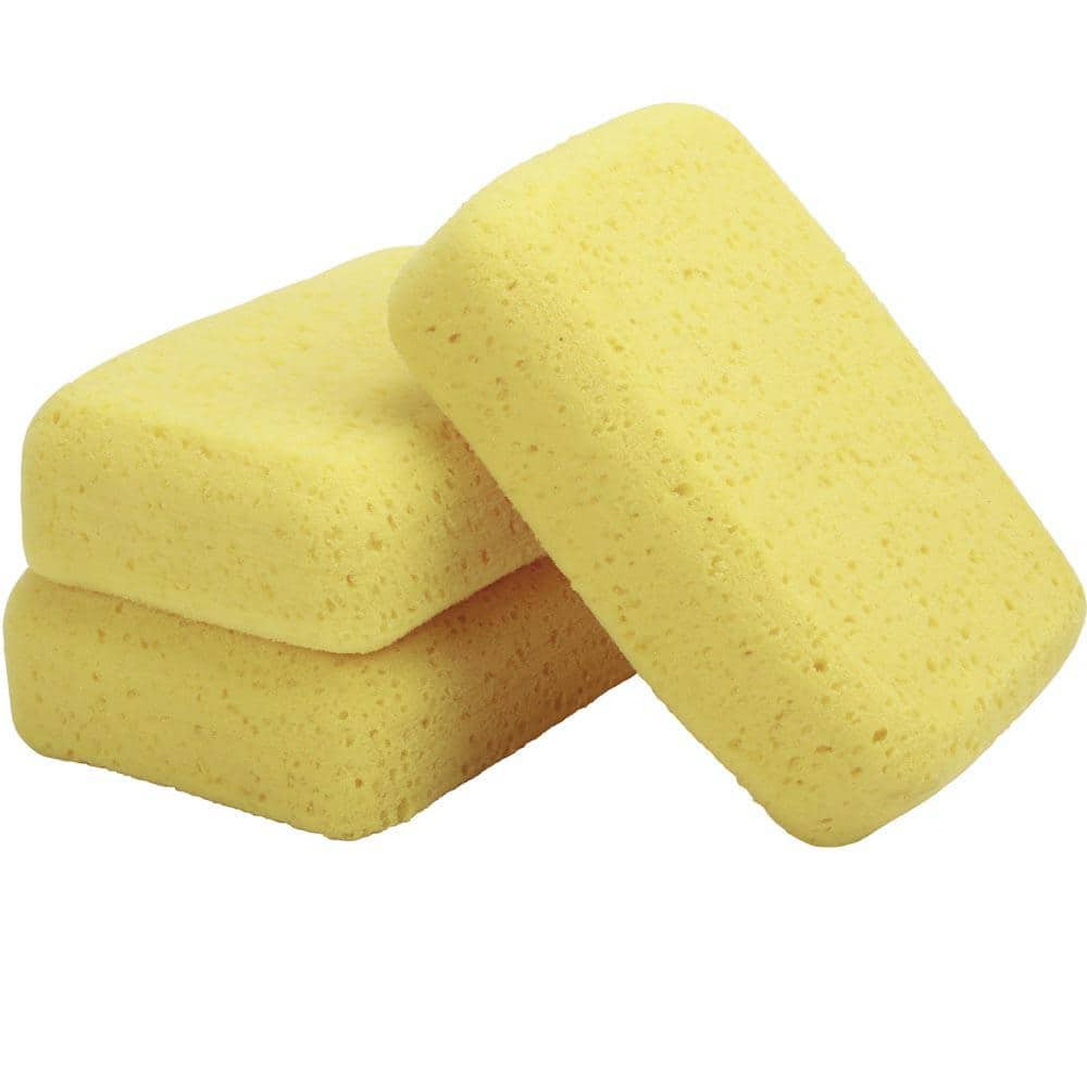 Extra Large 7.5 In. W Polyethylene All Purpose Sponges (3-Pack)