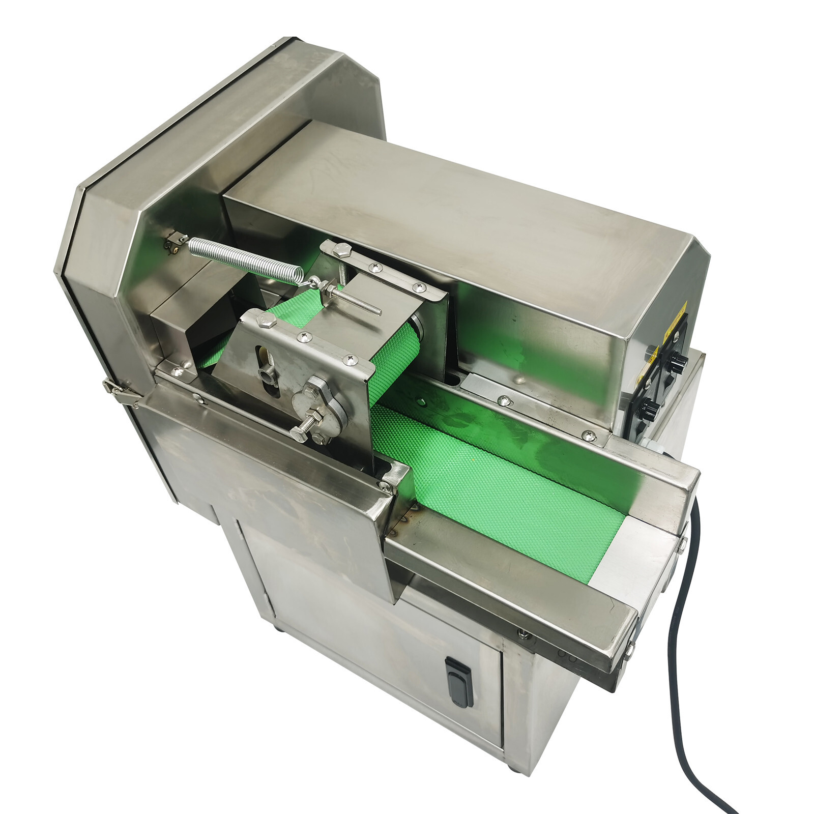 110V Commercial Vegetable Cutter Machine for Chives Slender Vegetables Cutting