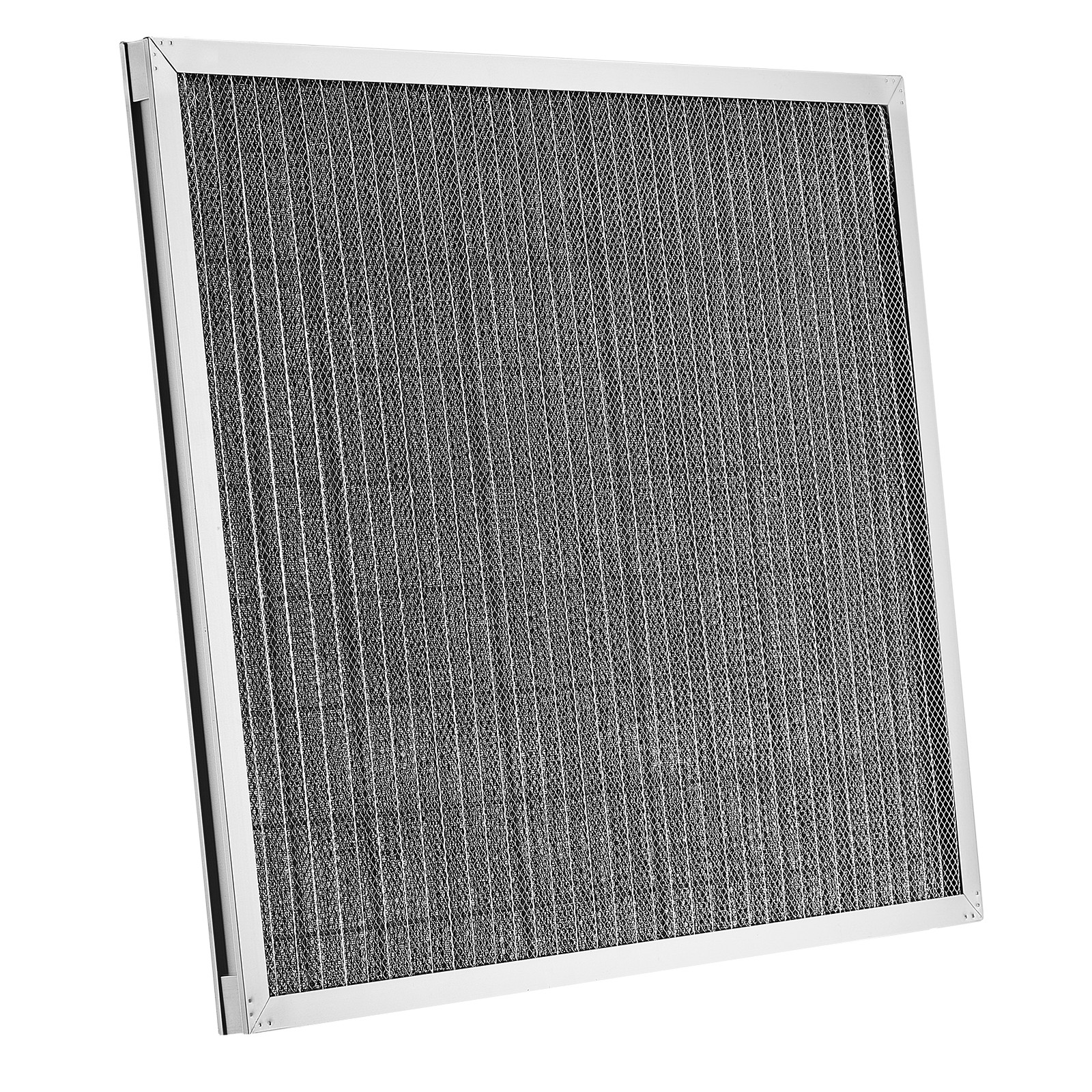 VEVOR 20x25x1 Aluminum Electrostatic Air Filter MERV 8 Actual 19.75×24.65×0.82