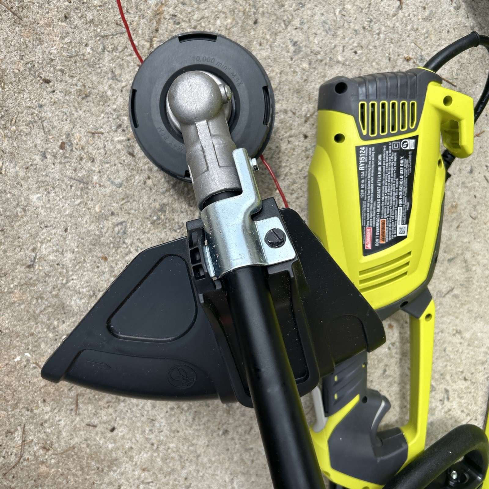 Ryobi Electric String Trimmer Weed Wacker Eater 18 in Bump Feeding Durable