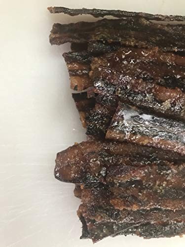 Candied Smoked Bacon Jerky | 6 Flavors | weekend snack | Free shipping | Meat |