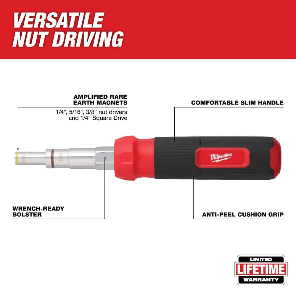 Milwaukee 9-in-1 Multi-Nut Driver
