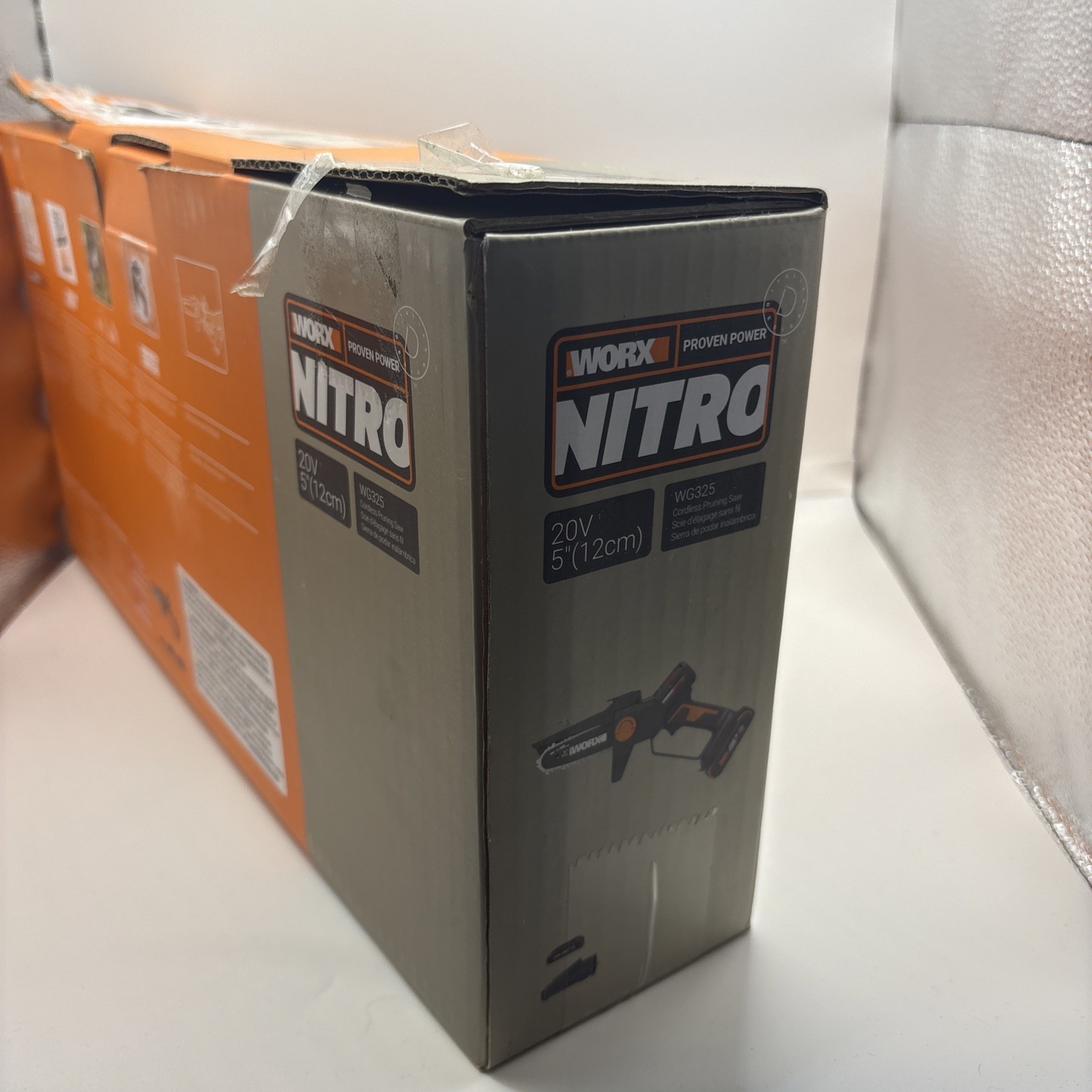 Worx Nitro 20V Brushless 5″ Pruning Saw-WG325 BRAND NEW OPEN BOX NEVER USED