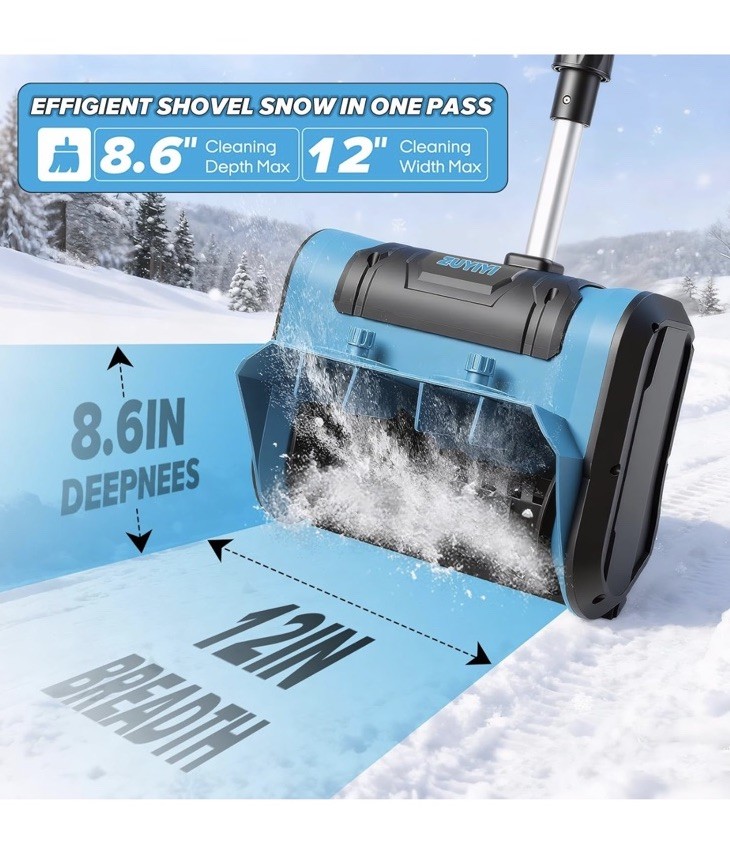 Snow Shovel “battery Not Include”
