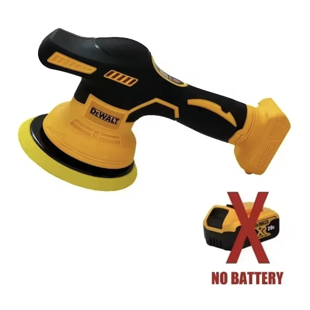 DEWALT 20V MAX 6″ Random Orbital Polisher 8-Speed Digital Display Buffer – Tool