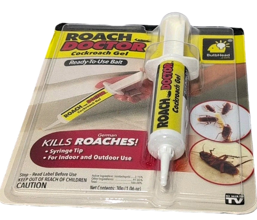 Roach Doctor Cockroach Gel Bait Ready to Use Roach Killer Fast Control