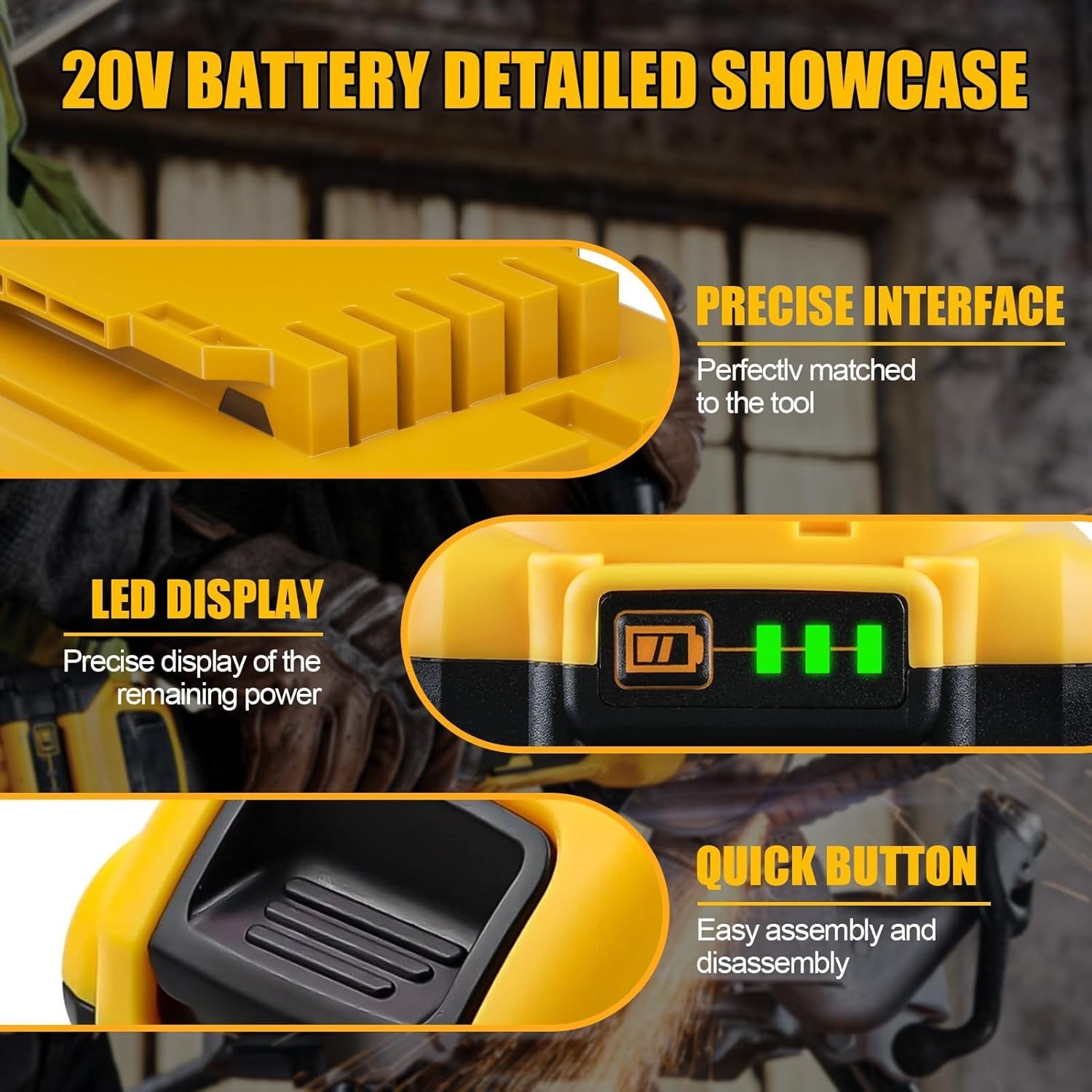 2Pack For DeWalt 20V 20 Volt Max XR 3.0AH Lithium Battery DCB206-2/Dual Charger