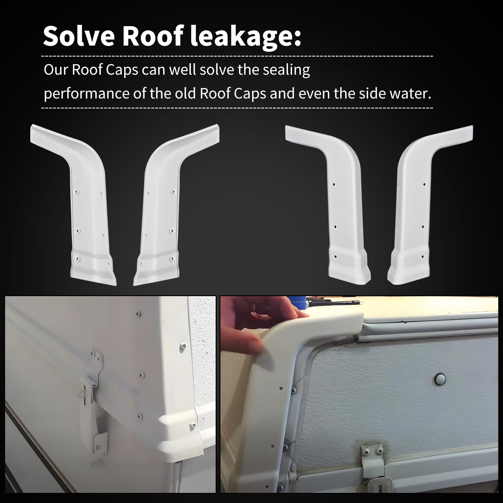 AQBB Replacement RV Roof Corner Caps for Pop Up Campers,Compatible with Most …