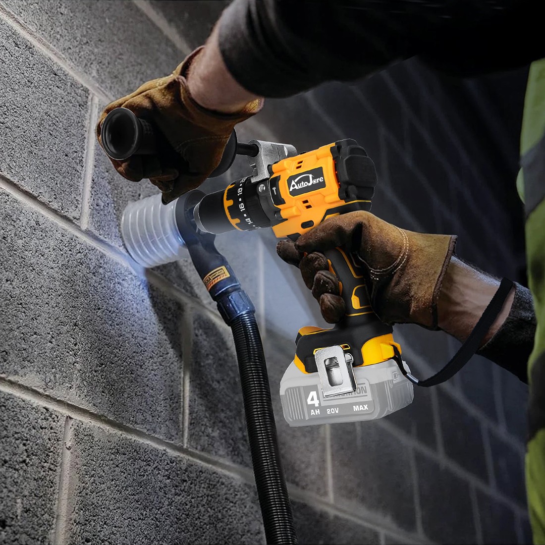 1/2″ Cordless Hammer Drill/Driver Brushless For DEWALT 20V MAX Battery 2-Speed