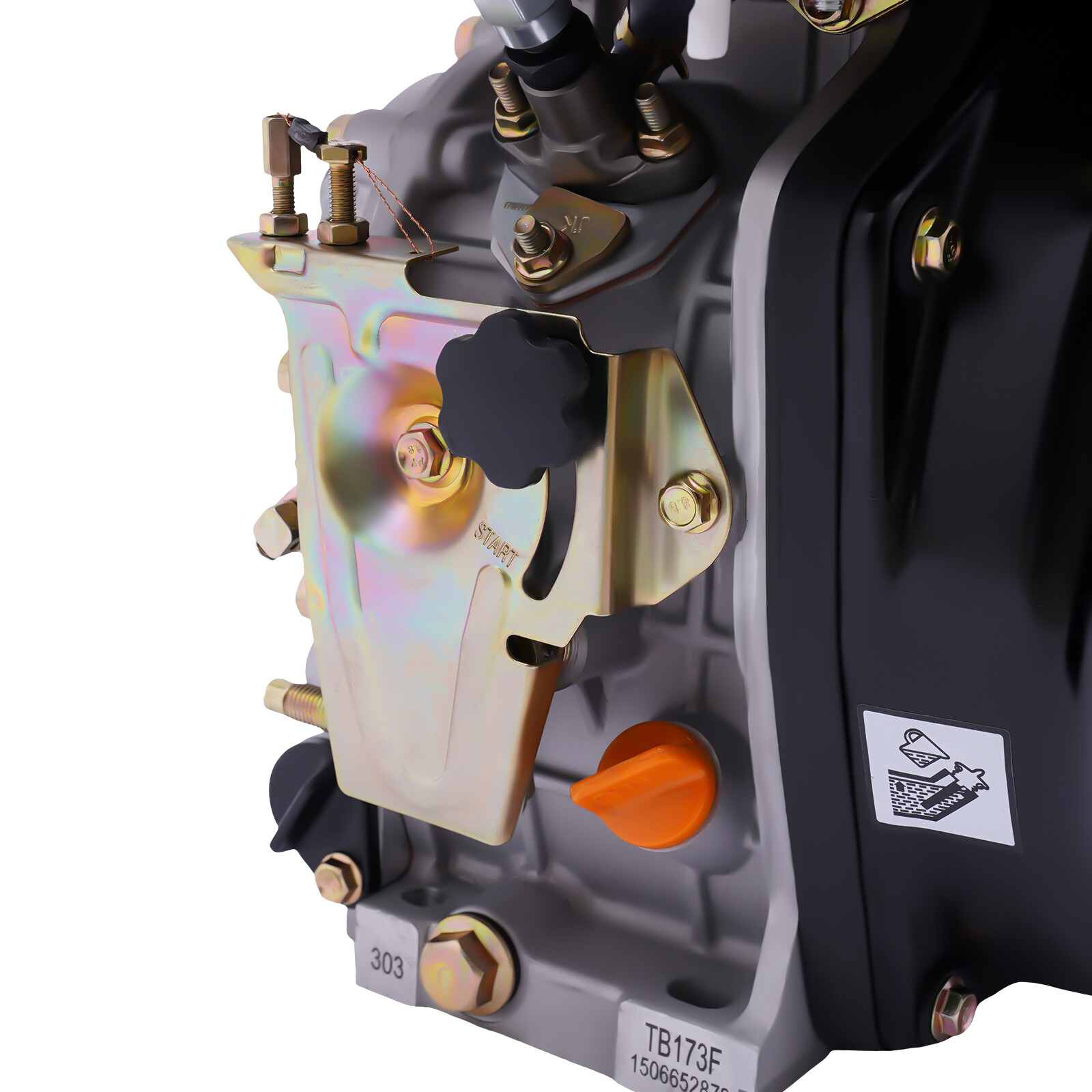 Air-cooled Diesel Engine 4 Stroke Single Cylinder For Agricultural Machinery