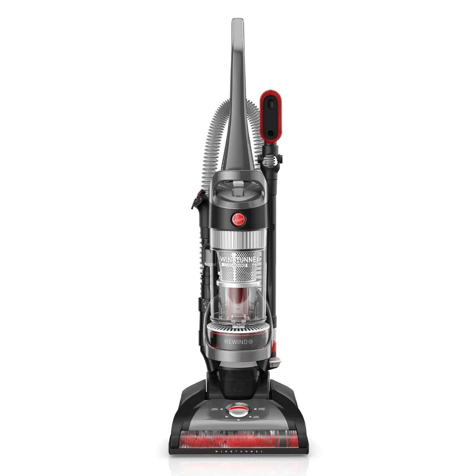 Hoover WindTunnel Cord Rewind Pro UH71300V Vacuum Bagless 25ft (Refurbished)
