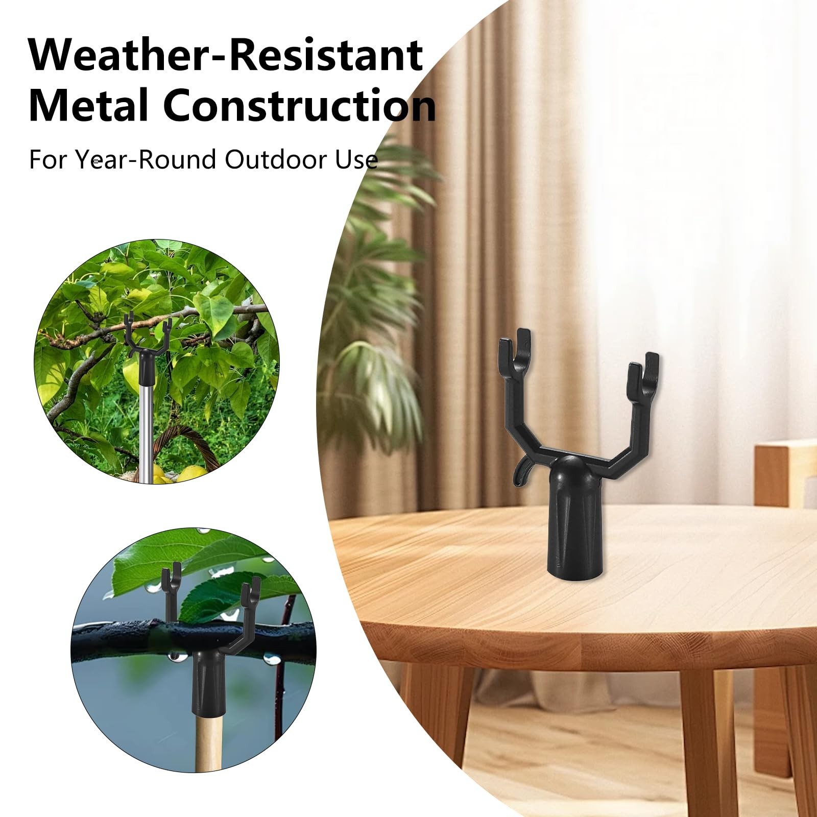 OKKRMGZ 2Pcs Tree Branch Support Kit for Trees Fruit Limb Crutch and Brace Po…