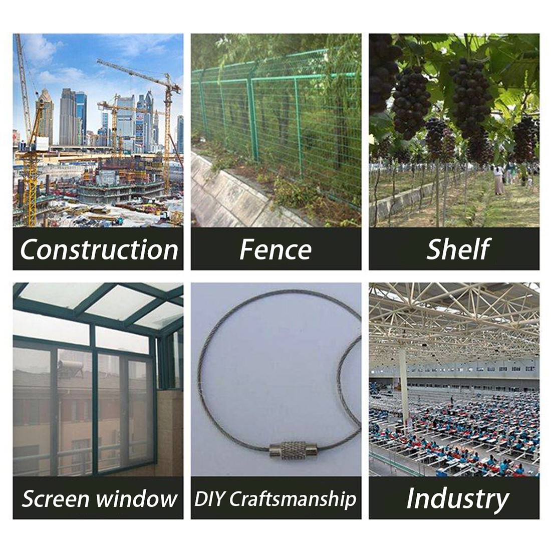 304 Stainless bright Wire 0.1-3mm single Soft/Hard steel wire Resistant Durable