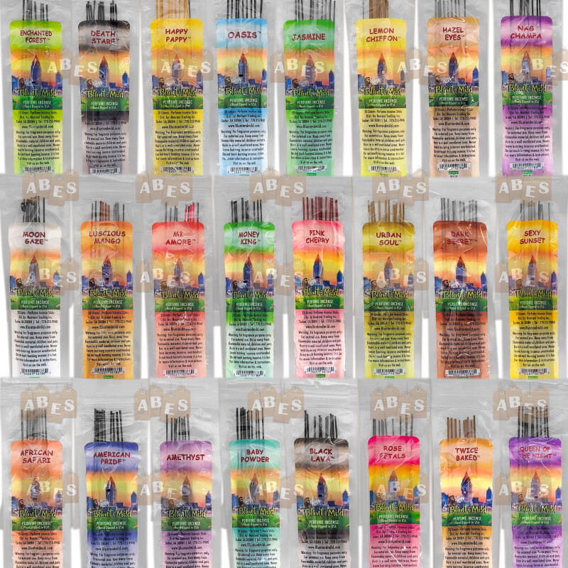Blunt & Mild 11″ Incense Sticks Air Freshener, 20g Packs, BUY 3 GET 6 FREE