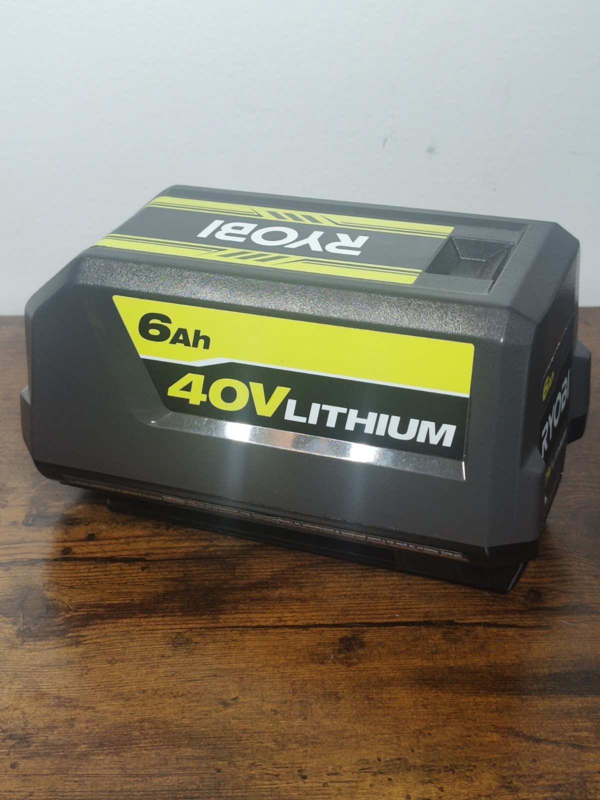 Genuine OEM Pre- Owned Ryobi 40 Volt 6ah Lithium – Ion Battery