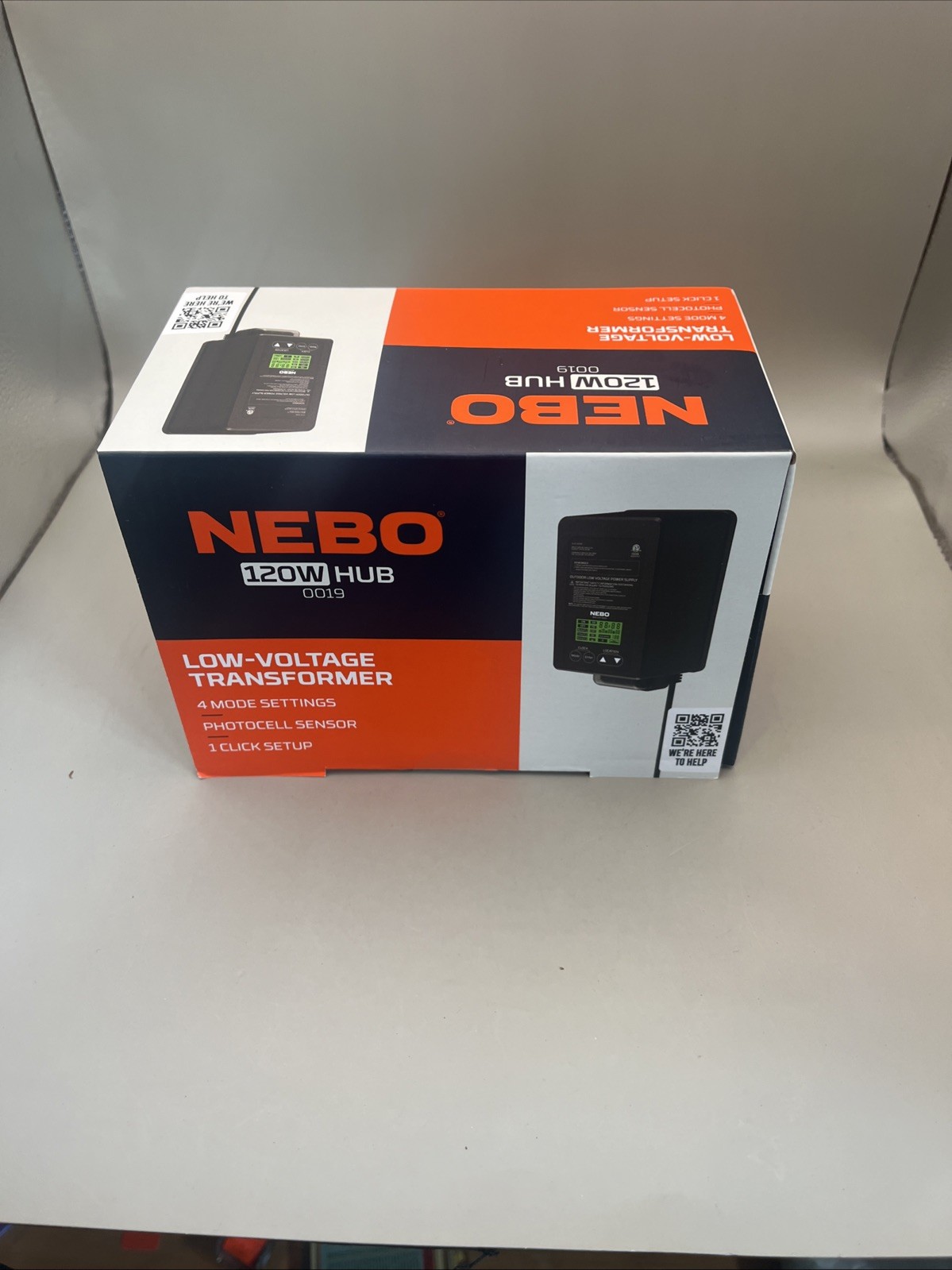 NEW NEBO 120W Low-Voltage Transformer Plug In 4-Modes LED/Halogen NEB-LSP-0019