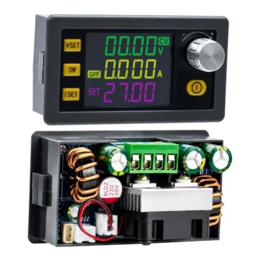 120W Buck Boost Converter, CC CV Adjustable Voltage Regulator with MPPT Solar