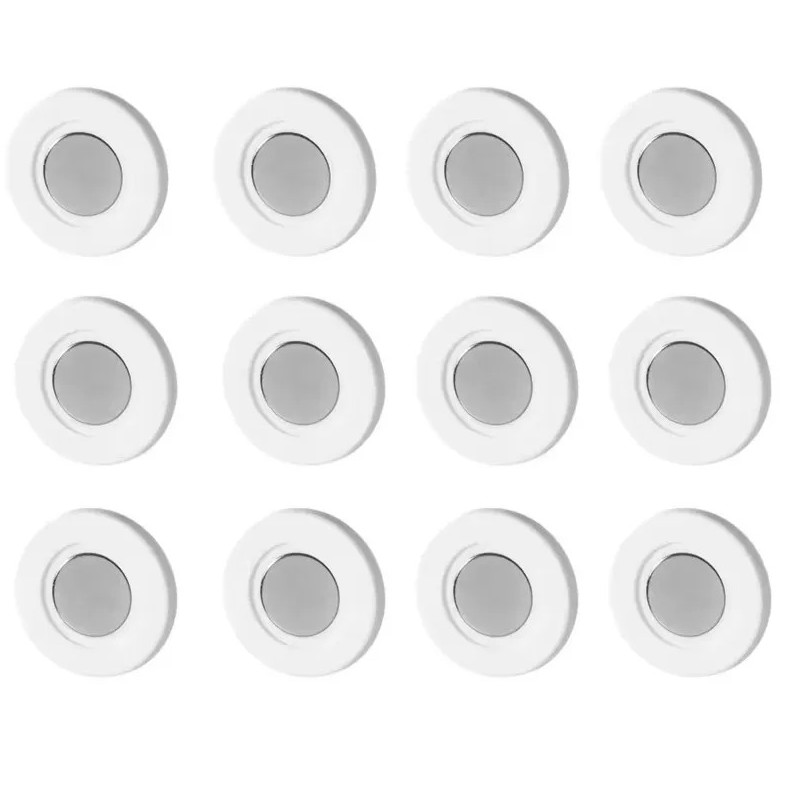 12pcs Magnetic Remote Holder Wall Mount Adhesive TV Remote Organizer – NEW