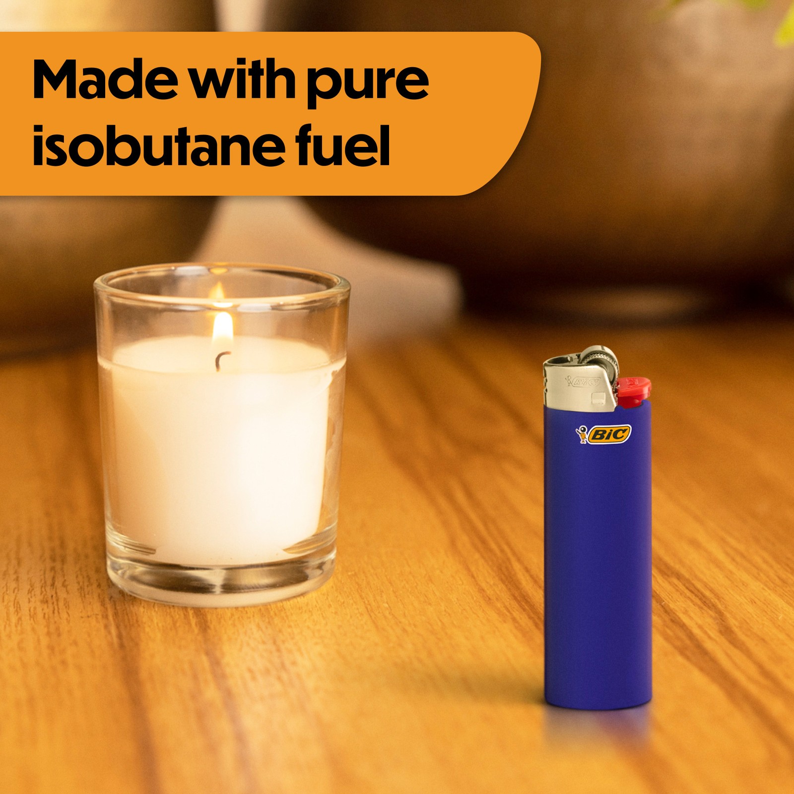 BIC Classic Lighter, Assorted Colors, 14-Pack of Pocket Lighters, Safe and