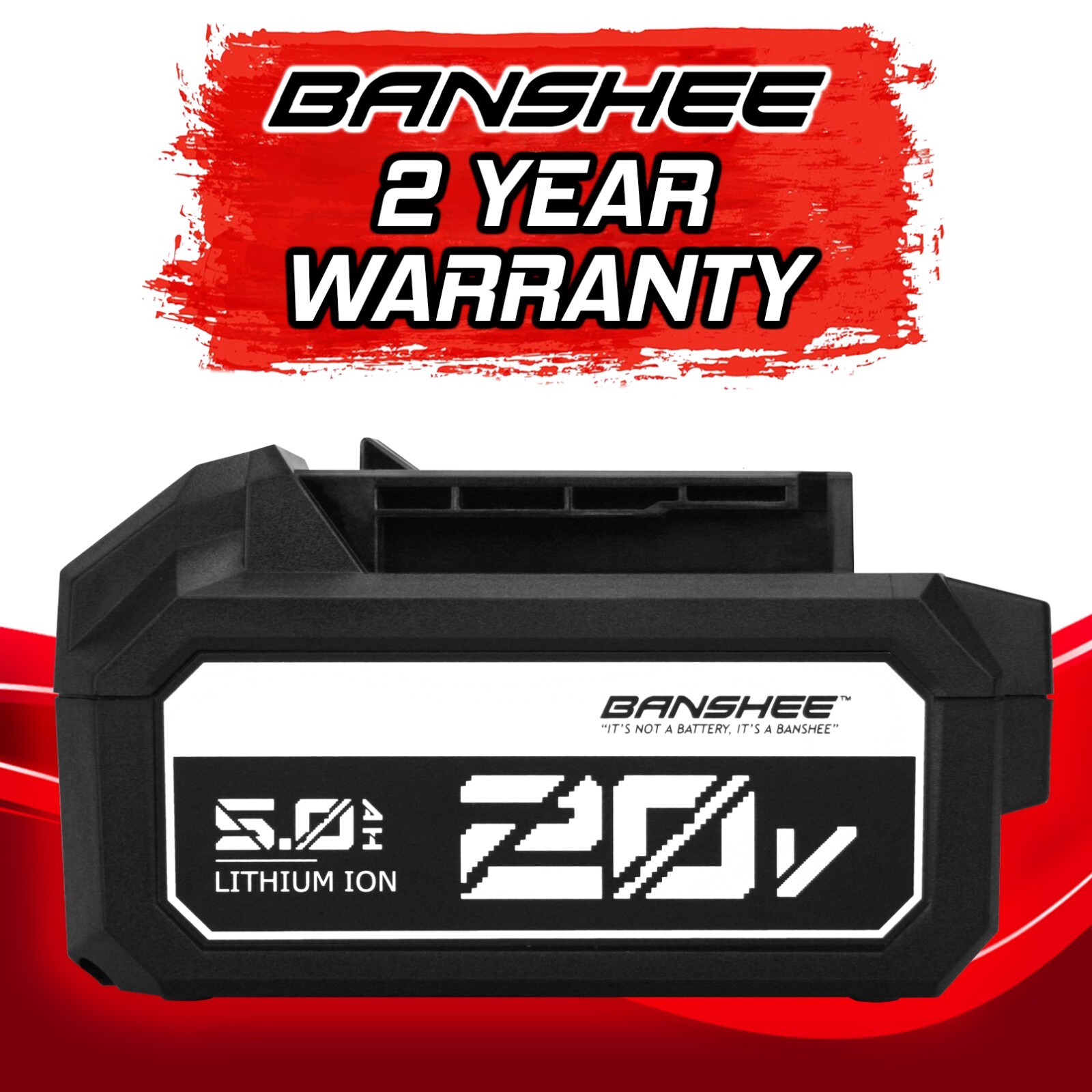 Banshee 20V 5Ah Battery for Skil PWR CORE 20 400 CFM Leaf Blower (BL4714B-10)