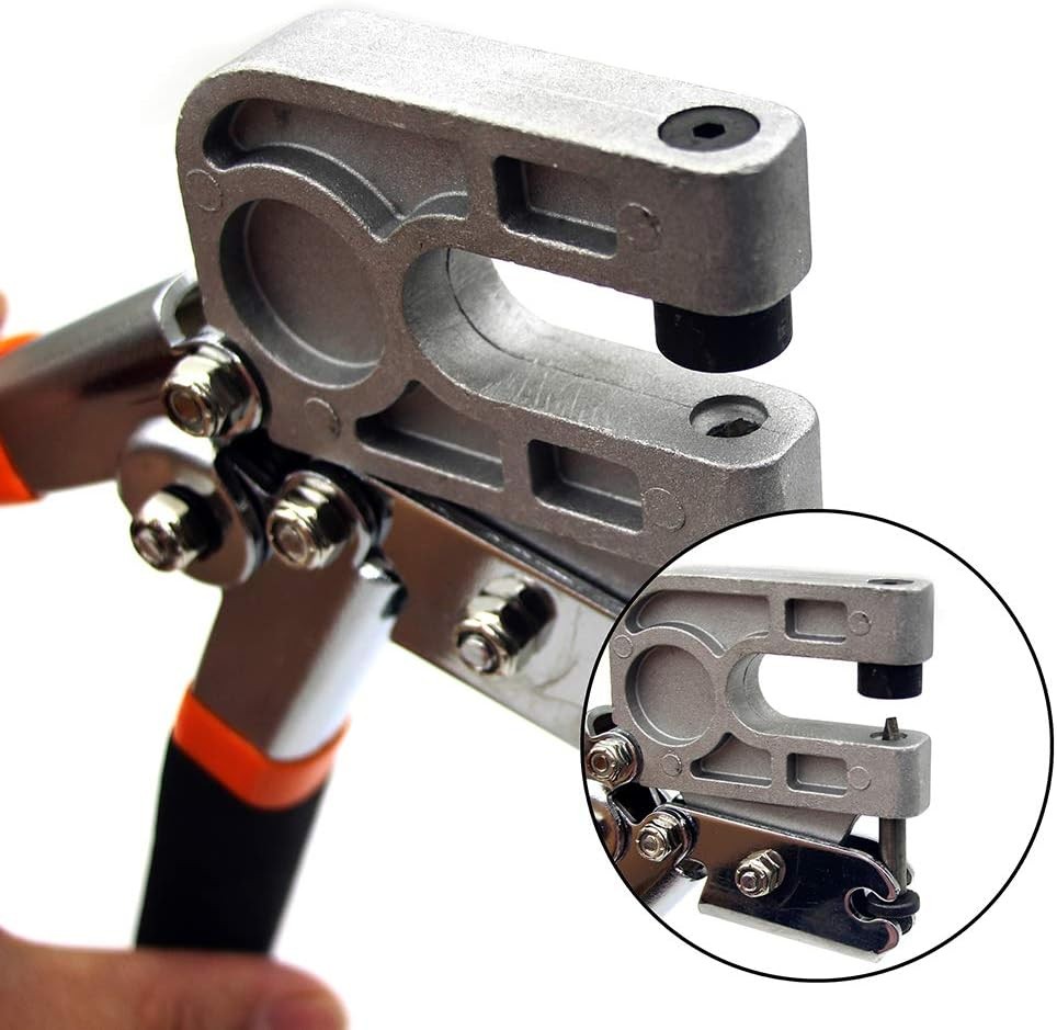 10 Inch High-Carbon Steel Metal Steel Stud Crimper TPR Handle Stud Crimper