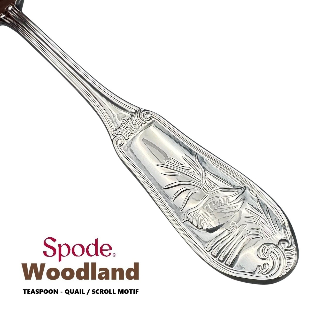 Spode Woodland 18/10 Stainless Steel 20pc. Flatware Set (Service for Four)