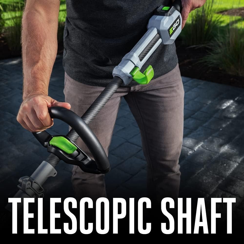 EGO POWER+ ST1623T String Trimmer, Battery Powered, 16″ Trimmer for Weeds, Grass