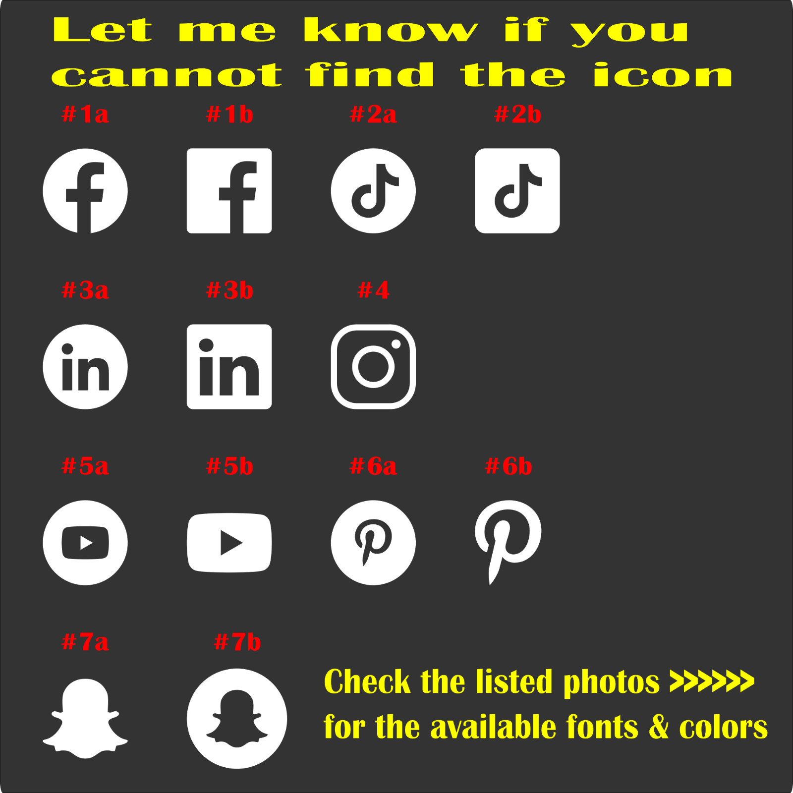 Custom Personalized ANY TEXT NAME Social Media Vinyl Decal Die Cut Sticker