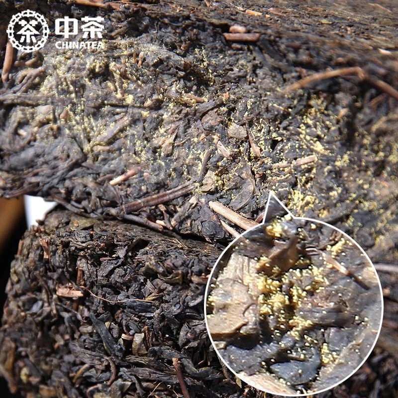 1000g CHINA TEA Anhua Dark Tea Hand-built Fu Brick Yuntai Moraine Black Tea