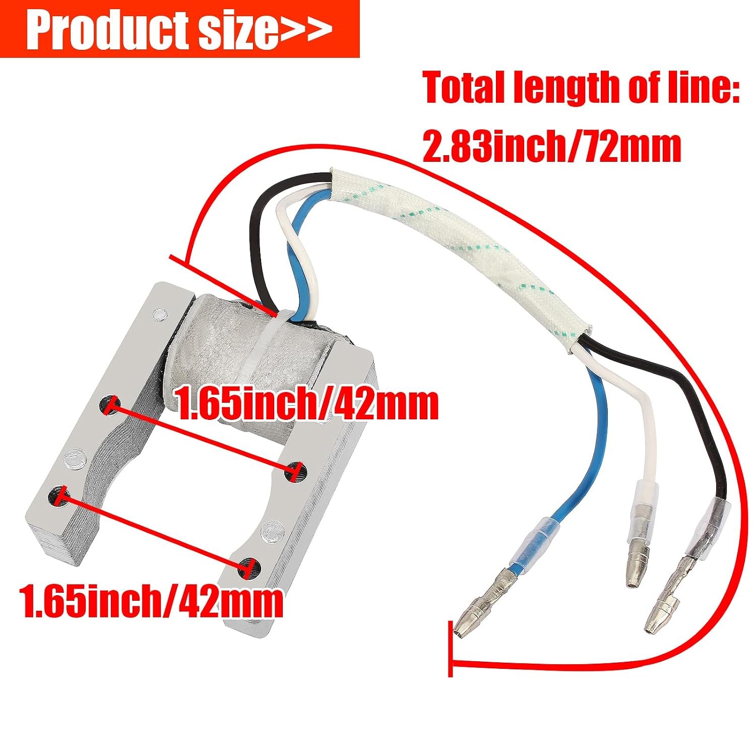 49cc 50cc 60cc 66cc 80cc 2-Stroke Engine Magneto Coil Motorized Bike Parts