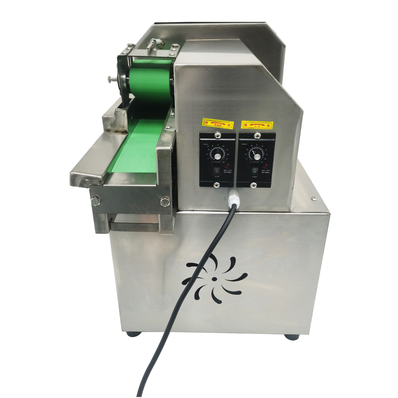 110V Commercial Vegetable Cutter Machine for Chives Slender Vegetables Cutting