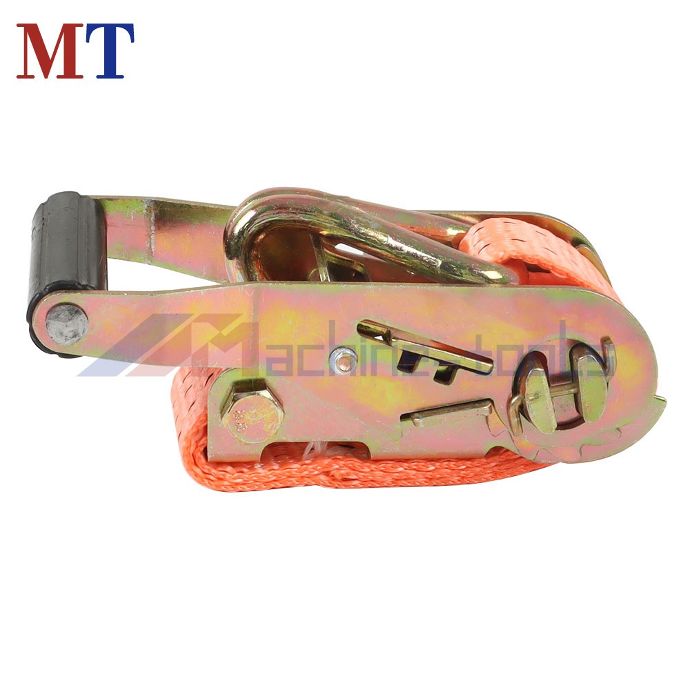 10 Pack 1.5 In x 15 Ft Ratchet Straps With J Hook 4000-lbs Heavy Duty Tie Downs