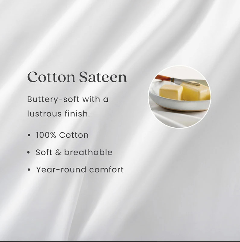 Legends Hotel Botanic Meadow Premium Smooth Wrinkle-Free Sateen Bed Sheet Set
