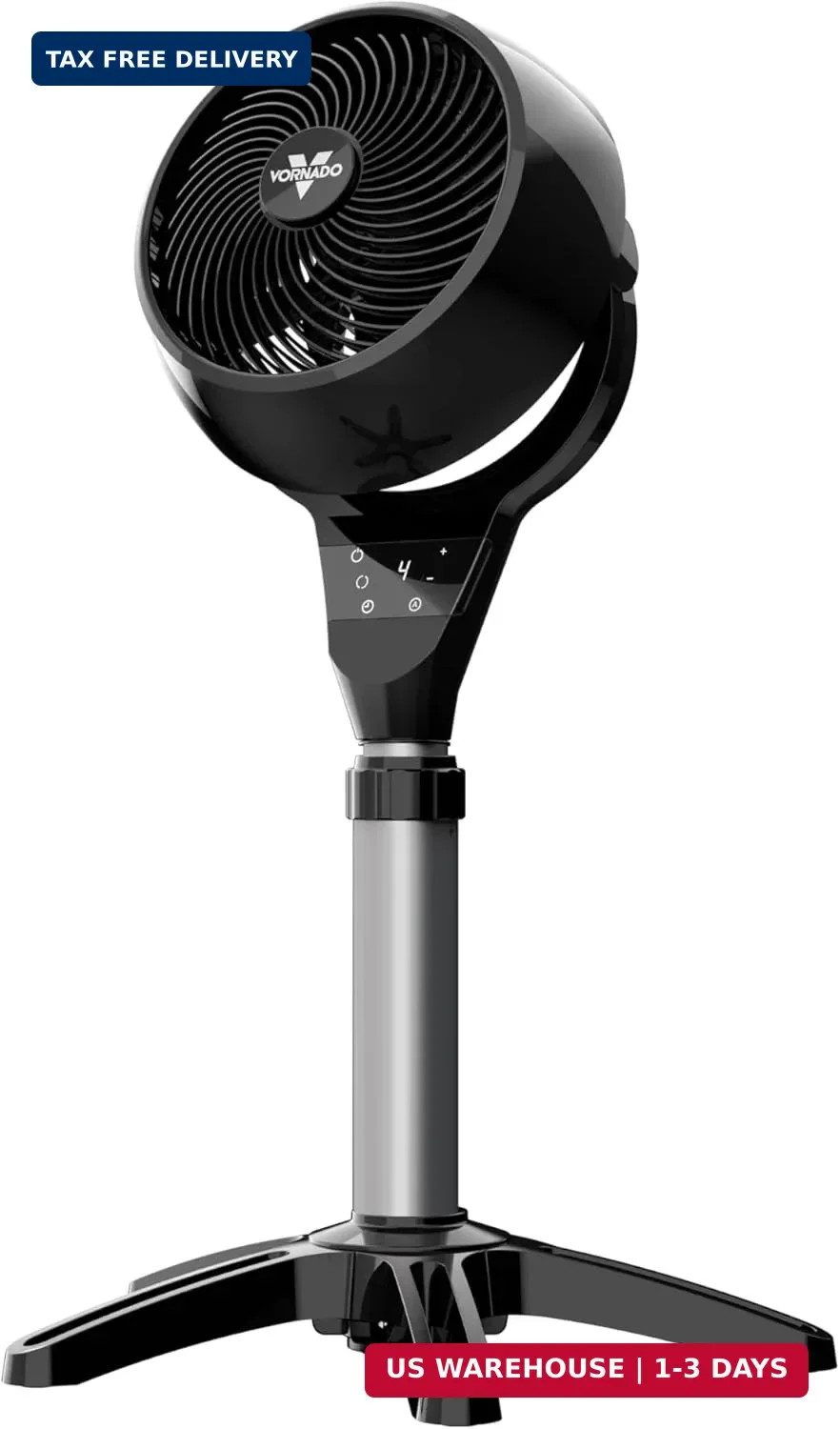 Vornado 6803 OSC Whole Room Pedestal Circulator with Oscillation, Included Remot