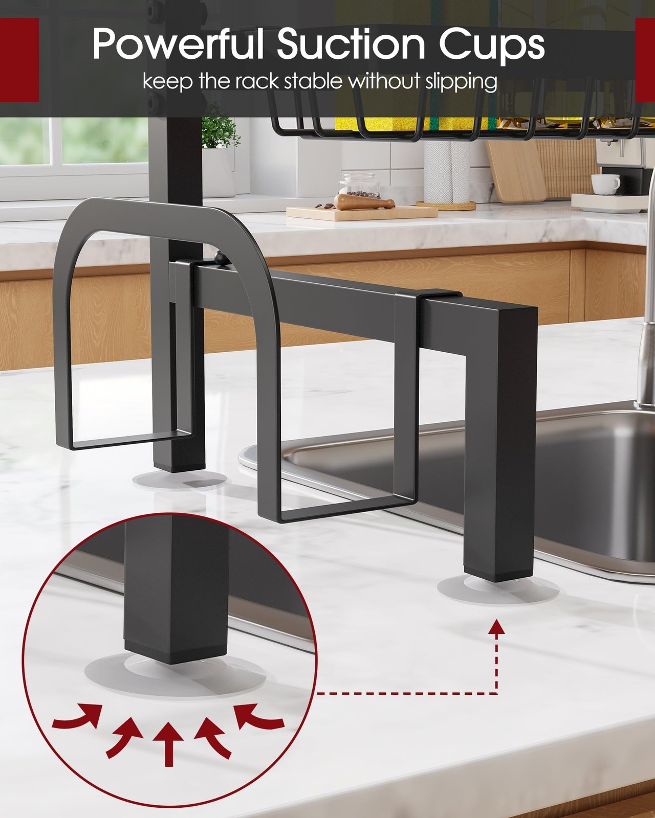 Dish Drying Rack Large Over The Sink Dish Drainer Drying Rack Kitchen Organizers