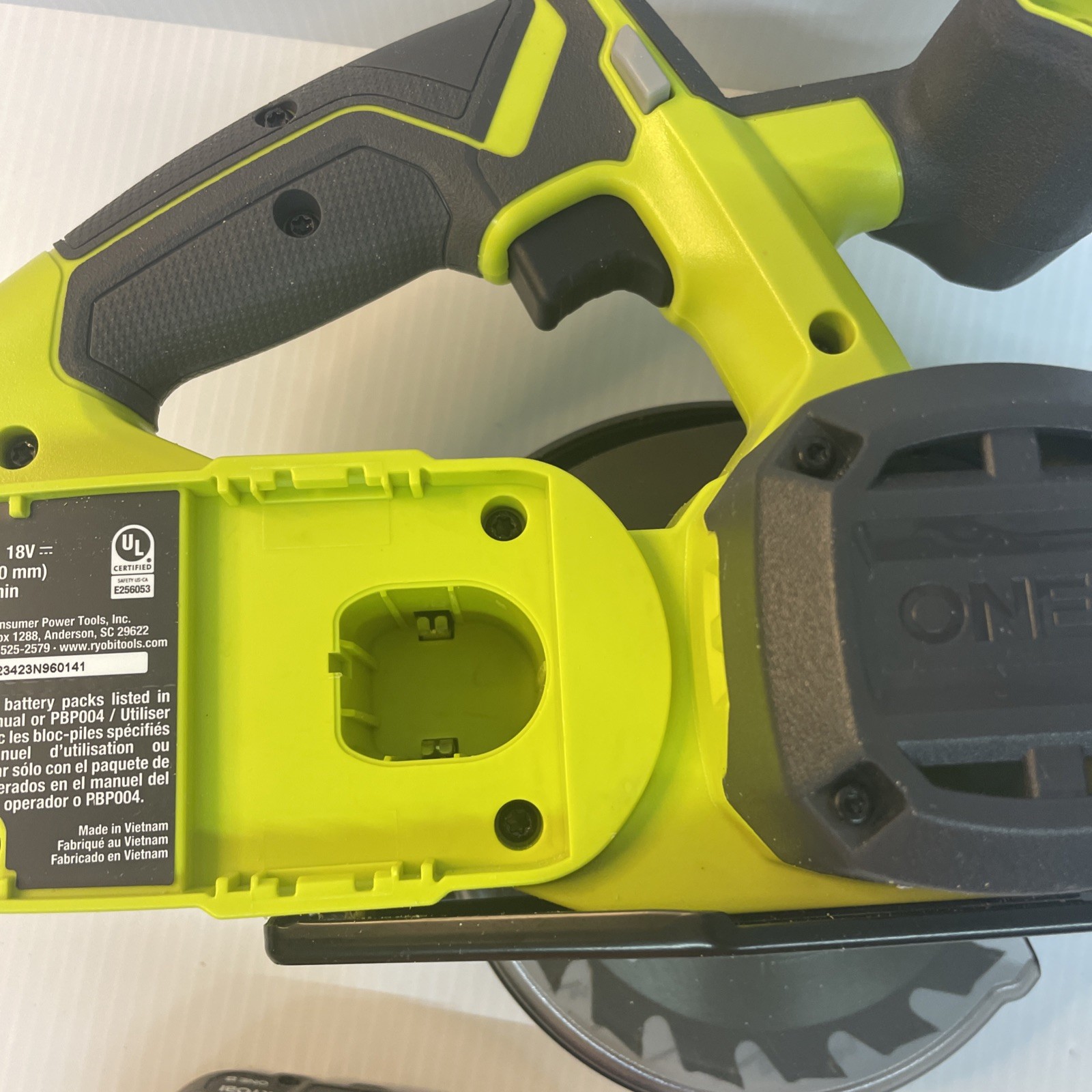 Ryobi One+ Circular Saw 18v – PCL500 With 1.5 Ah Battery – Charger Not Included