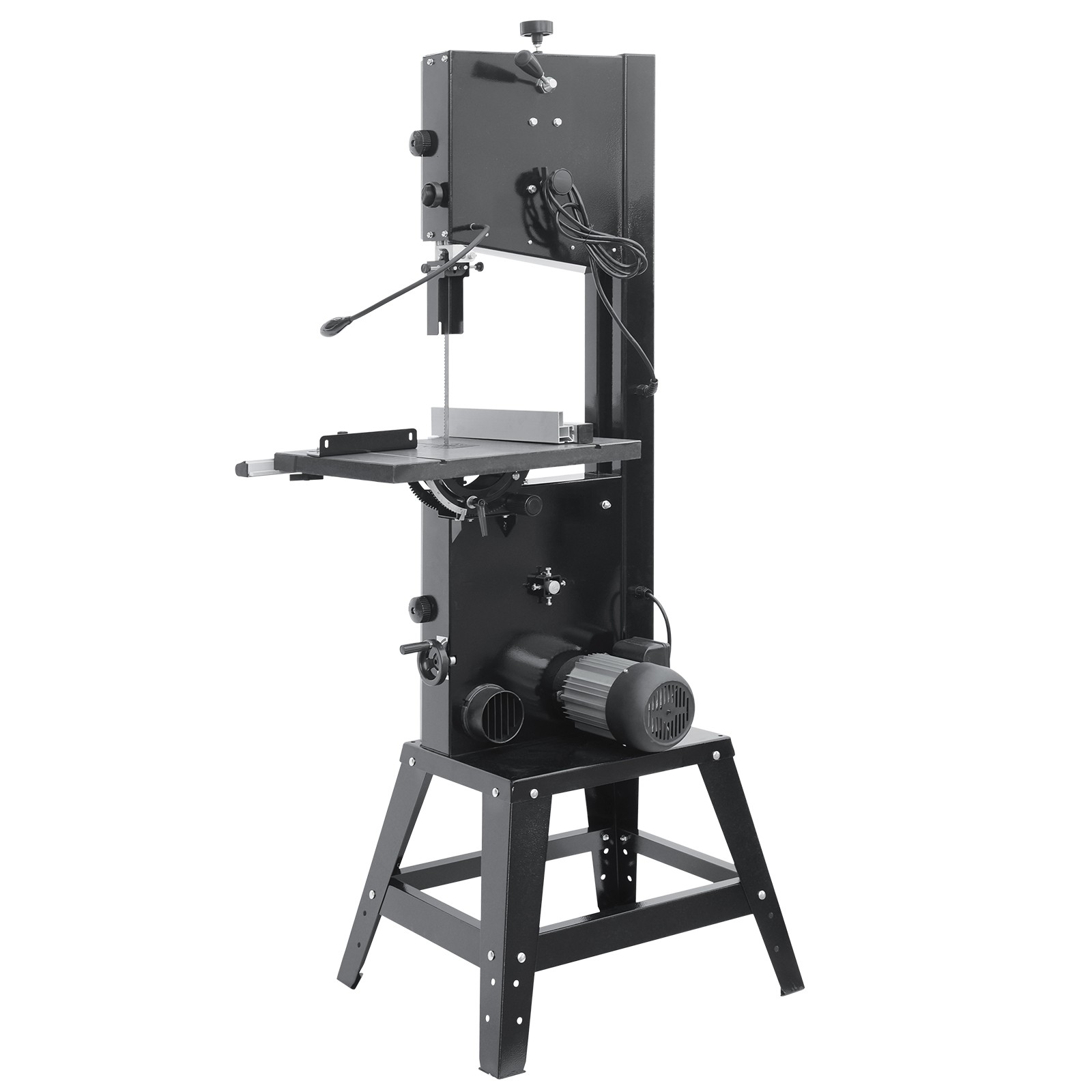 Woodworking Bandsaw 13.39 in Width Benchtop Band Saw 440-846 RPM 1100W 1-1/2HP