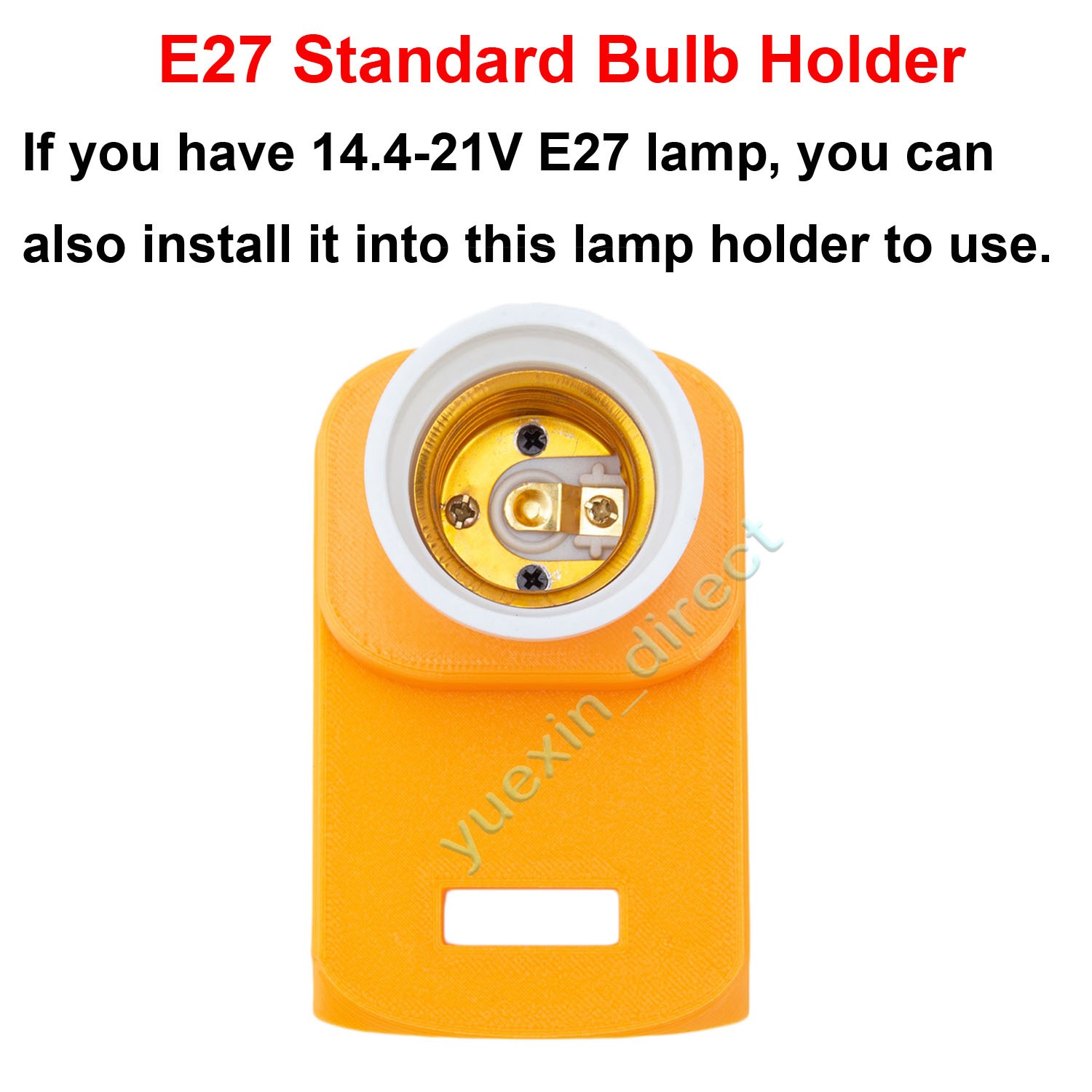 For Dewalt 20v Battery Powered LED Light Bulbs Emergency Backup Rechargeable