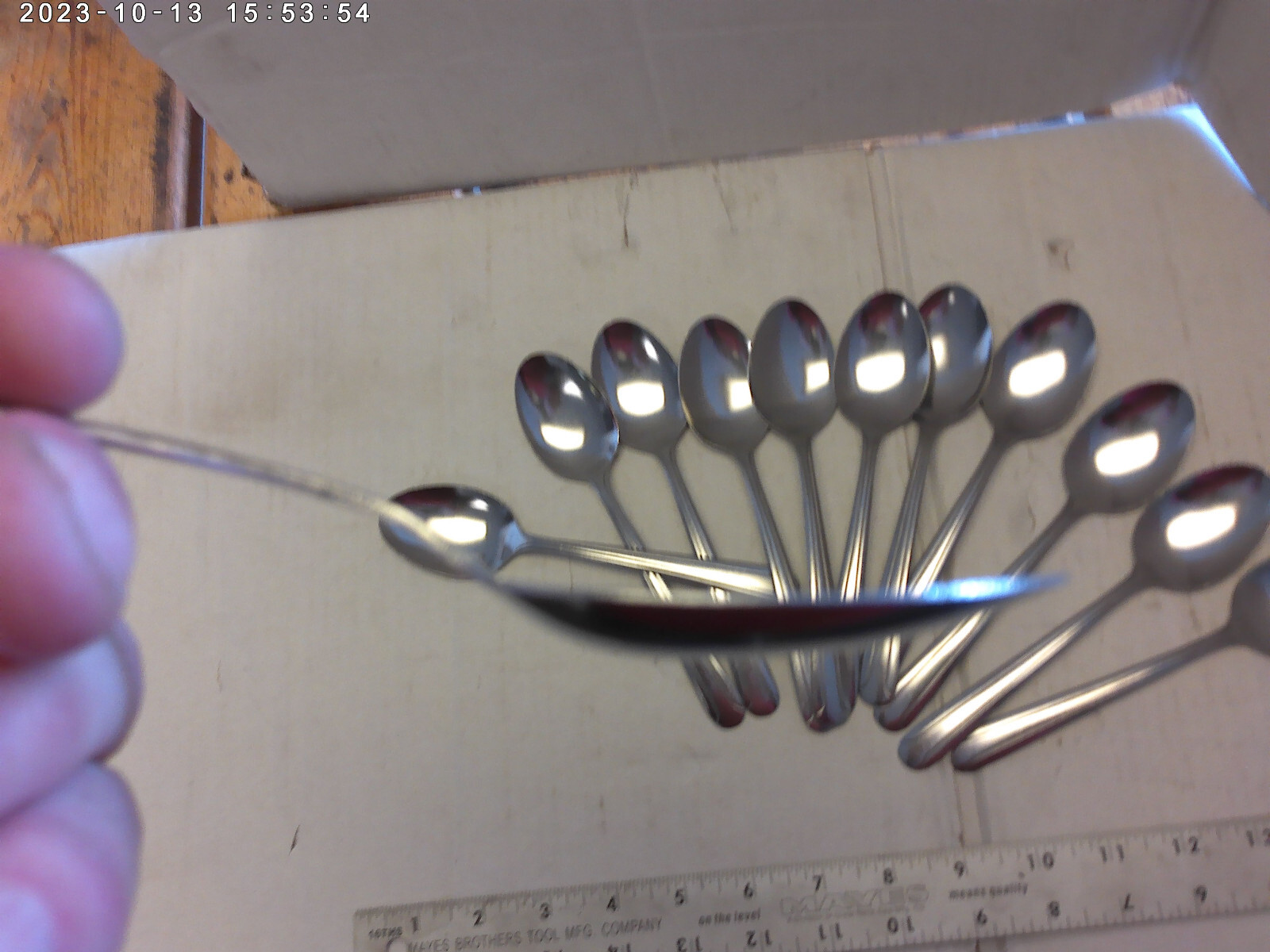 Stainless steel dinner spoon Durable Heavy Weight Stainless (Pack of 12) NEW