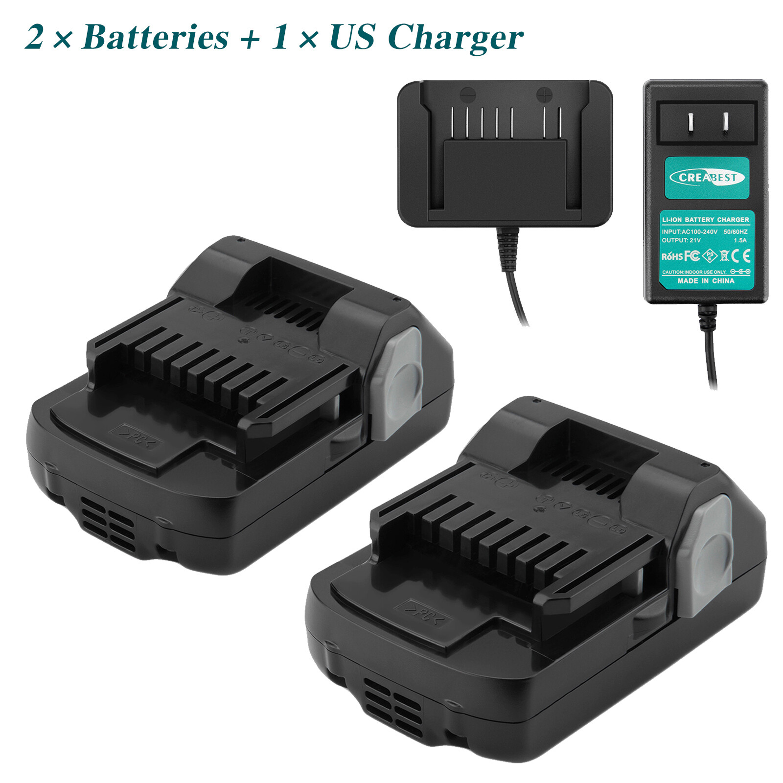 18V 4.0Ah Battery/Li-ion Charger For Hitachi BSL1830 BSL1815S 330139 330557