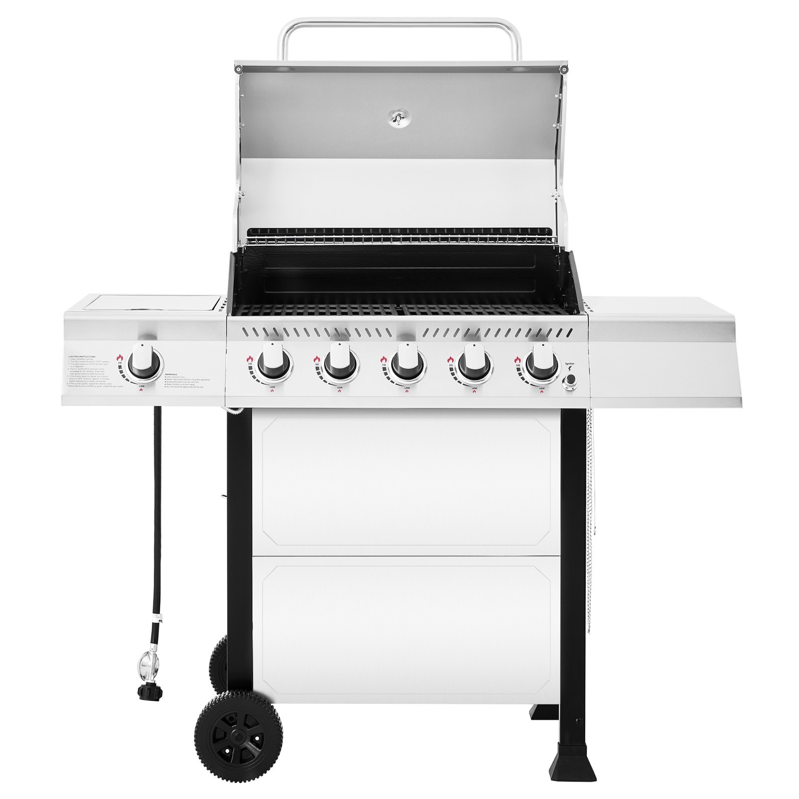 Royal Gourmet 5-Burner Propane Gas Grill Stainless Steel Outdoor Backyard Patio