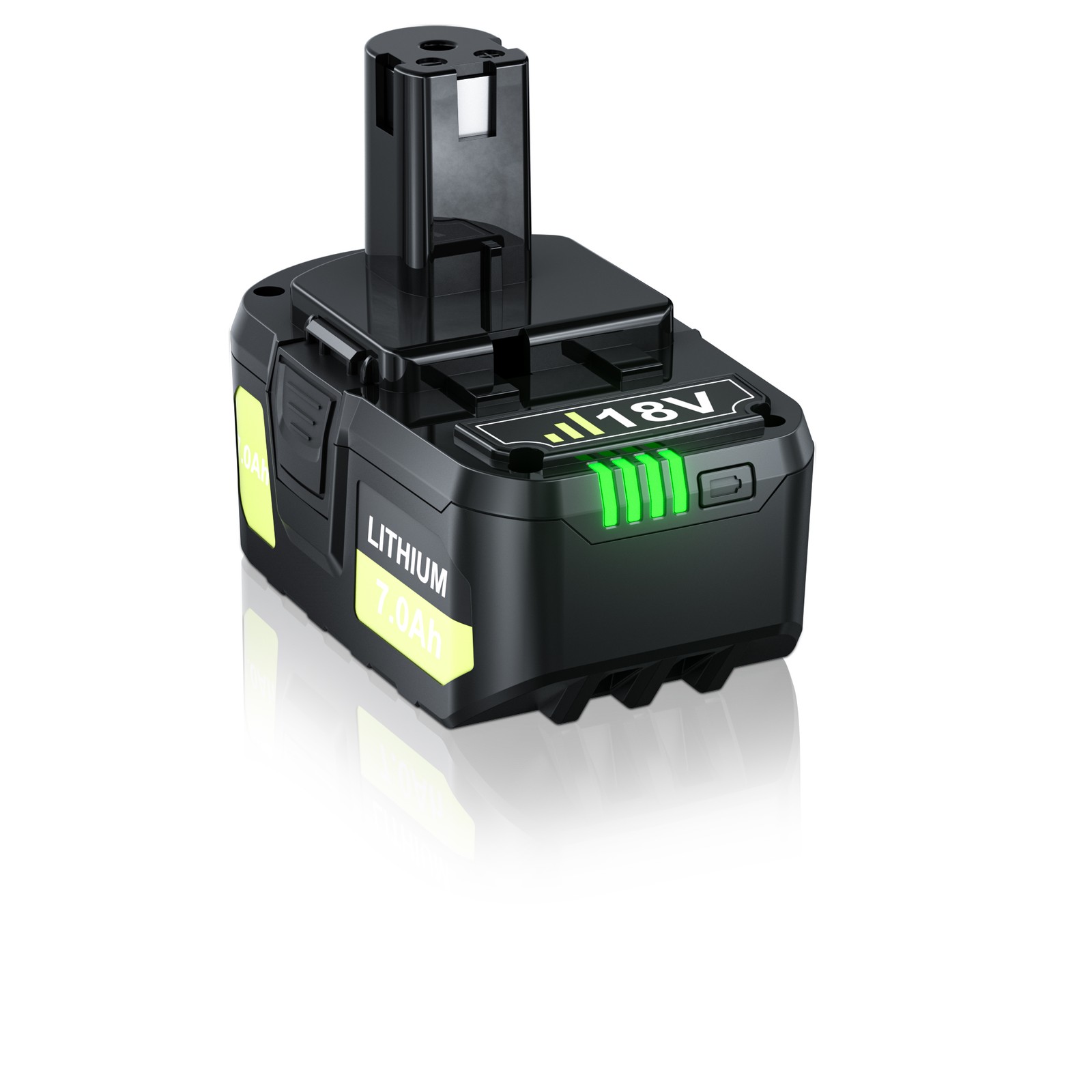 2 Pack FOR Ryobi PBP005 ONE+ 18V Lithium-Ion 8.0 Ah Battery Black