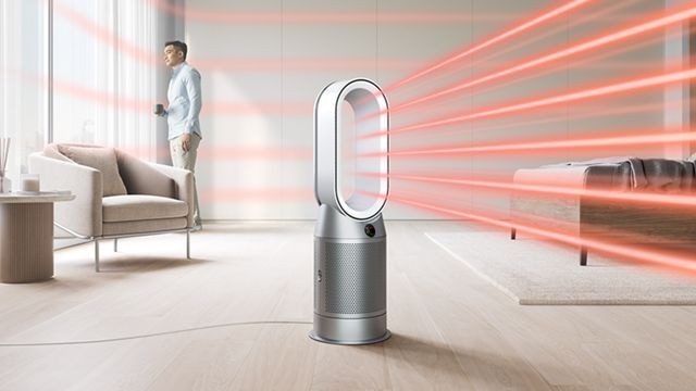 Refurbished – Dyson Purifier Hot+Cool HP04 Air Purifier, Heater, and Fan, Large