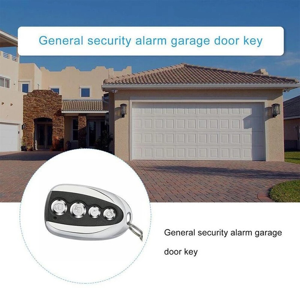 2PCS 433MHz Remote Control Backup Key Sliding Gate Opener Automatic Operator New